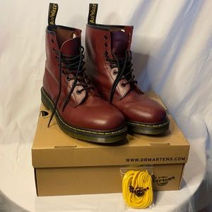 Men’s Cherry Red Dr Martens size 10